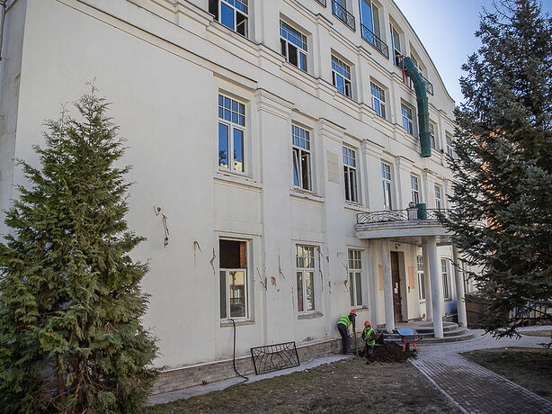 Ход капитального ремонта в новом здании Детской школы искусств Звенигорода проверил Андрей Иванов Ход капитального ремонта в новом здании Детской школы искусств Звенигорода проверил Андрей Иванов